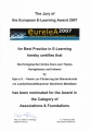 European E-Learing Award 2007 - Nominierung