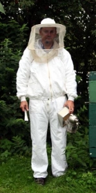 Ganzkörper-Anti-Bienen-Anzug Imkerkleidung Schleier Mantel Schutz Kapuze Se Q9P4